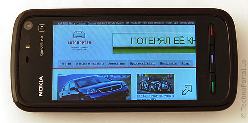 ﻿Обзор сенсорного смартфона Nokia 5800 XpressMusic