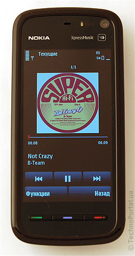 ﻿Обзор сенсорного смартфона Nokia 5800 XpressMusic